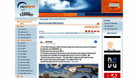 What Xcontest.org website looked like in 2023 (2 years ago)