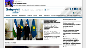 What Xs.uz website looked like in 2023 (2 years ago)