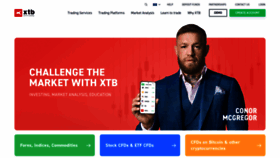 What Xtb.com website looked like in 2023 (2 years ago)