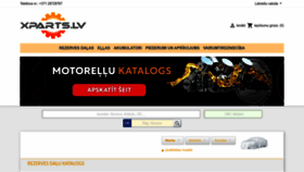 What Xparts.lv website looked like in 2023 (1 year ago)