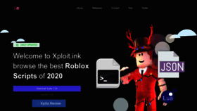 What Xploit.ink website looked like in 2023 (This year)
