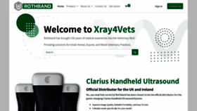What Xray4vets.com website looked like in 2023 (This year)