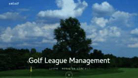 What X4golf.com website looked like in 2023 (This year)