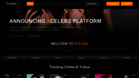 What Xcelebs.org website looked like in 2023 (2 years ago)
