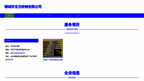 What Xuanyuanlj.com website looked like in 2023 (This year)