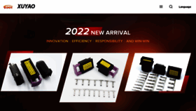 What Xuyaoelectric.com website looked like in 2023 (This year)
