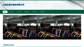 What Xinkangzhuang.com website looked like in 2023 (This year)