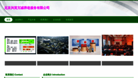 What Xingfukangcheng.com website looked like in 2023 (This year)