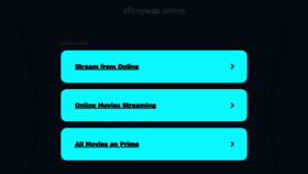 What Xfilmywap.online website looked like in 2023 (This year)
