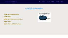 What Xmhusheng.cn website looked like in 2023 (This year)