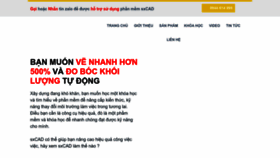 What Xdvietnam.com website looked like in 2023 (This year)