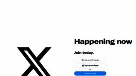 What X.com website looked like in 2023 (This year)