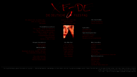 What X-faq.de website looks like in 2024 