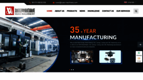 What Xuao-machinery.com website looks like in 2024 