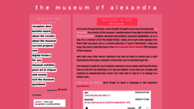 What Xandra.cc website looked like in 2024 (1 year ago)