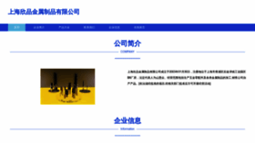What Xinpinbiaoqianchi.com website looks like in 2024 