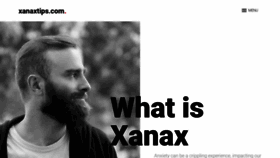 What Xanaxtips.com website looks like in 2024 