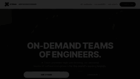 What X-team.com website looks like in 2024 