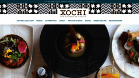 What Xochihouston.com website looks like in 2024 