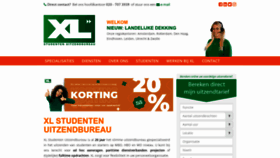 What Xluitzendbureau.nl website looks like in 2024 