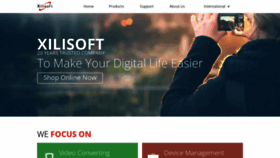 What Xilisoft.com website looks like in 2024 