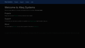 What Xteq.com website looks like in 2024 