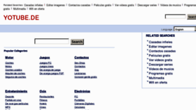 What Yotube.de website looked like in 2011 (12 years ago)
