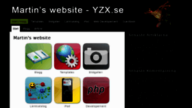 What Yzx.se website looked like in 2011 (13 years ago)