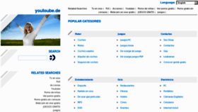 What Youtoube.de website looked like in 2012 (12 years ago)