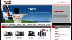 What Yidacnc.com website looked like in 2012 (11 years ago)