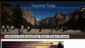 What Yosemitemariposa.org website looked like in 2012 (11 years ago)