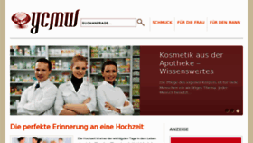 What Ycmw.de website looked like in 2013 (11 years ago)