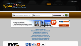 What Yellowusapages.com website looked like in 2013 (11 years ago)