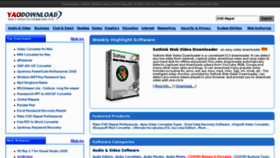 What Yaodownload.com website looked like in 2013 (10 years ago)