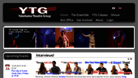 What Yokohama-theatre.com website looked like in 2013 (10 years ago)