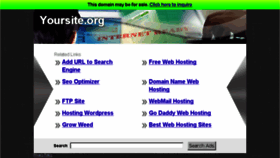What Yoursite.org website looked like in 2013 (10 years ago)