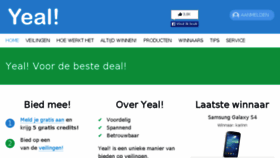 What Yeal.nl website looked like in 2014 (10 years ago)