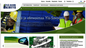 What Ylasavonkehitys.fi website looked like in 2014 (10 years ago)