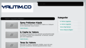What Yalitim.co website looked like in 2014 (10 years ago)