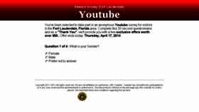 What Youbute.com website looked like in 2014 (10 years ago)