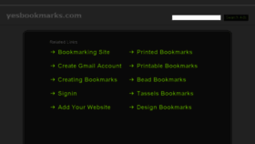 What Yesbookmarks.com website looked like in 2014 (10 years ago)