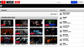 What Ytmusicnow.com website looked like in 2014 (10 years ago)