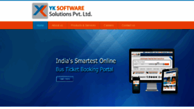 What Yksoftwaresolutions.com website looked like in 2014 (9 years ago)