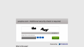What Yooploo.com website looked like in 2014 (9 years ago)