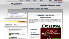 What Yopmail.net website looked like in 2014 (11 years ago)