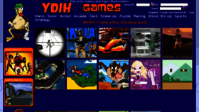 What Ydih.com website looked like in 2014 (9 years ago)
