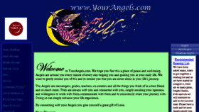What Yourangels.com website looked like in 2014 (9 years ago)