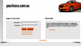 What Yourlease.com.au website looked like in 2014 (9 years ago)