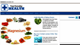 What Youreverydayhealth.com website looked like in 2014 (9 years ago)
