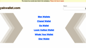 What Yakwallet.com website looked like in 2015 (9 years ago)